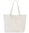 KI3214 Kimood Washed Cotton Shopper Bag Washed ivory colour image